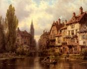 Promenade En Bateau - 小查尔斯·厄弗拉西·库瓦塞格